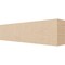 Ekena Millwork 4in. W x 6in. H x 24in. L Block Woodgrain TimberThane Rafter Tail, Primed Tan RFTUR04X06X24BLKRCPR - alternate 1